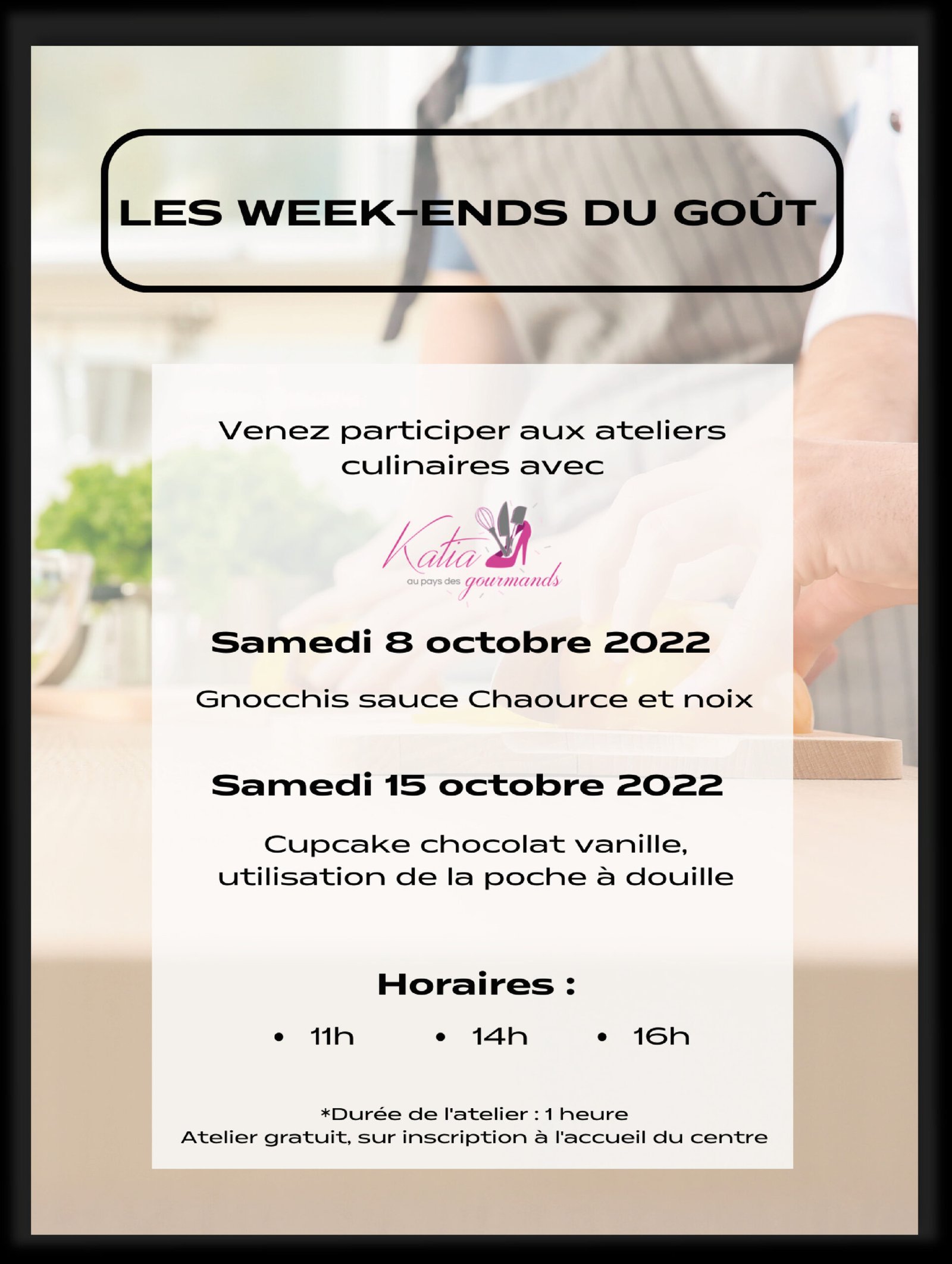Flyer pour une animation